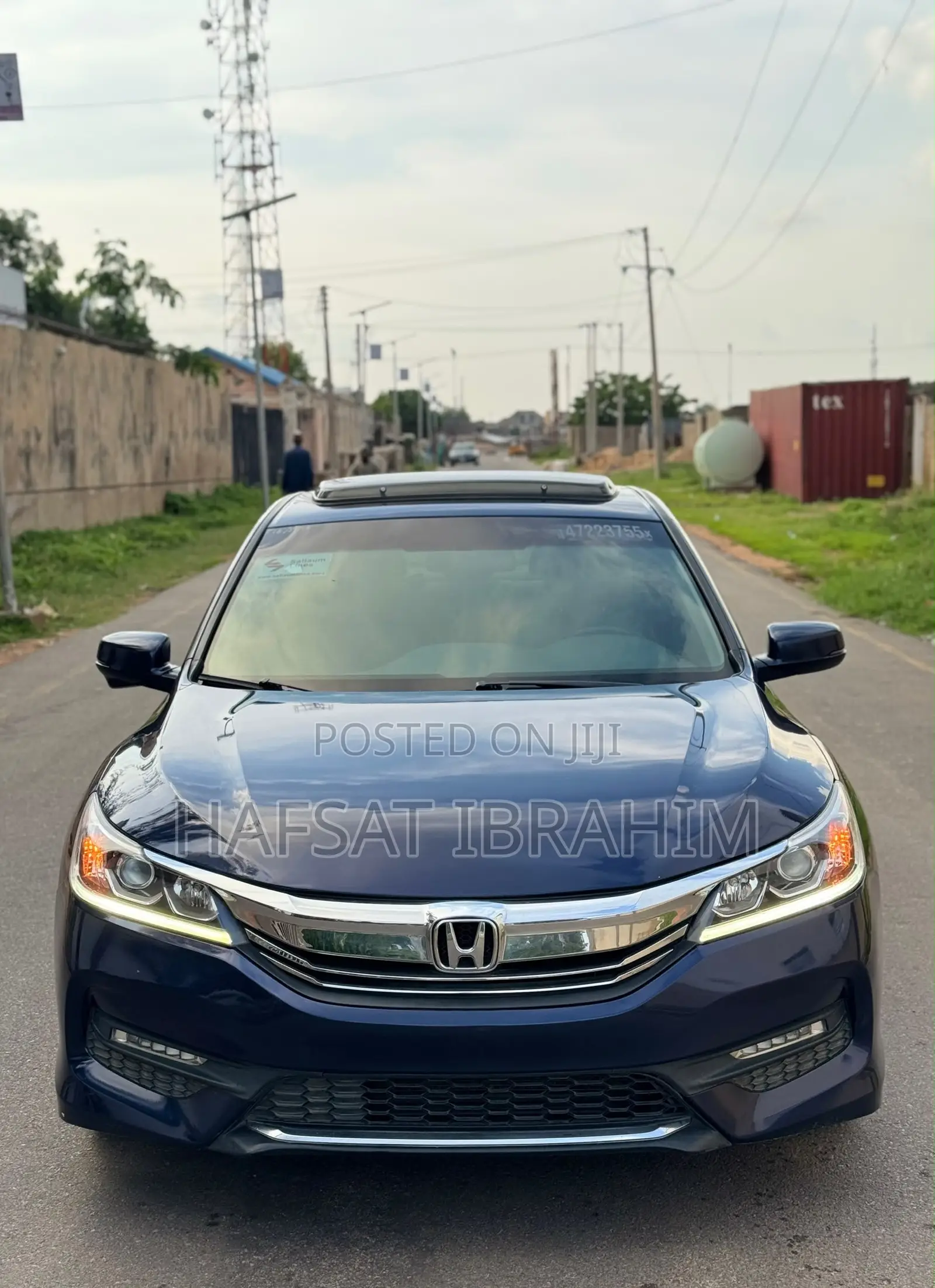 Honda Accord 2016 Blue
