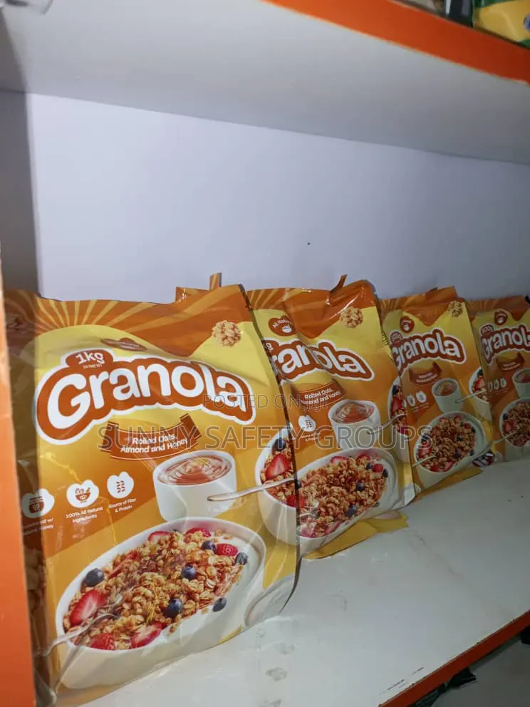 1kg Almond Sugar Free Granola, Healthy