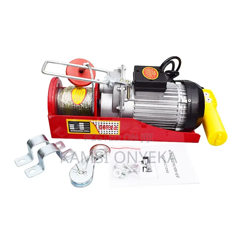 Electric Hoist With Wireless Remote Control
