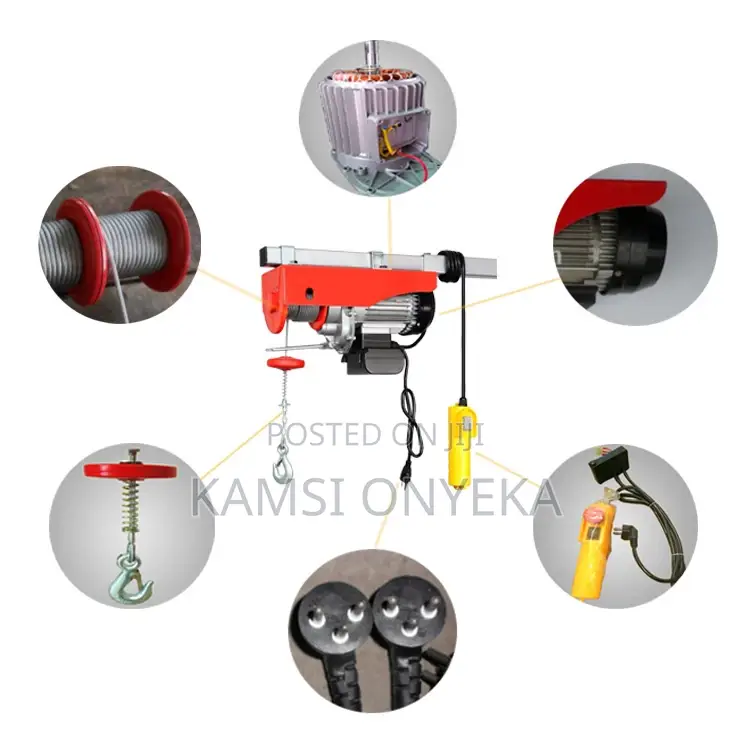 Electric Hoist With Wireless Remote Control