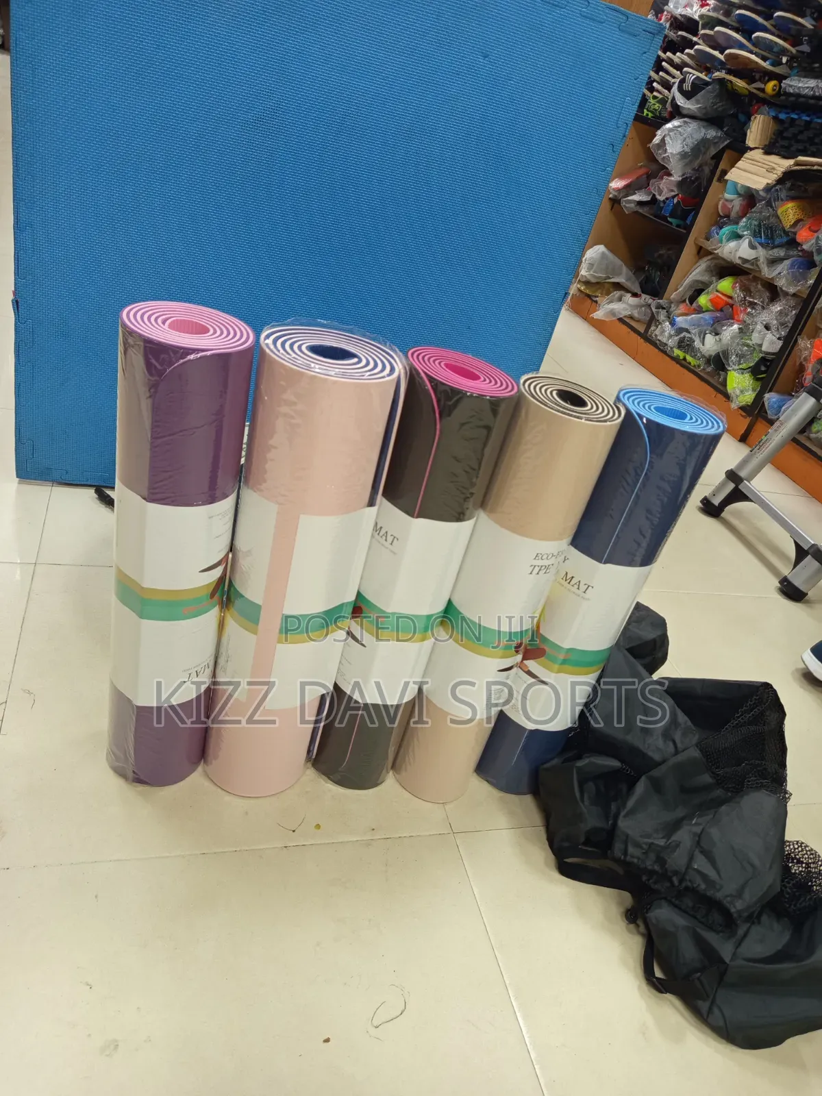 Exercise Tpe Yoga Gym Mat 8mm