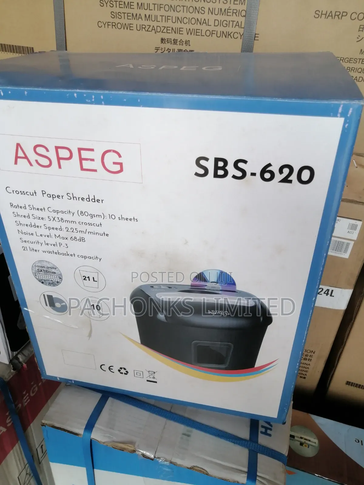 Aspeg Shredder 620