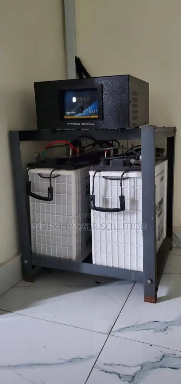 Complete Solar System – 2.5KVA 2tubular Batteries and 4panels