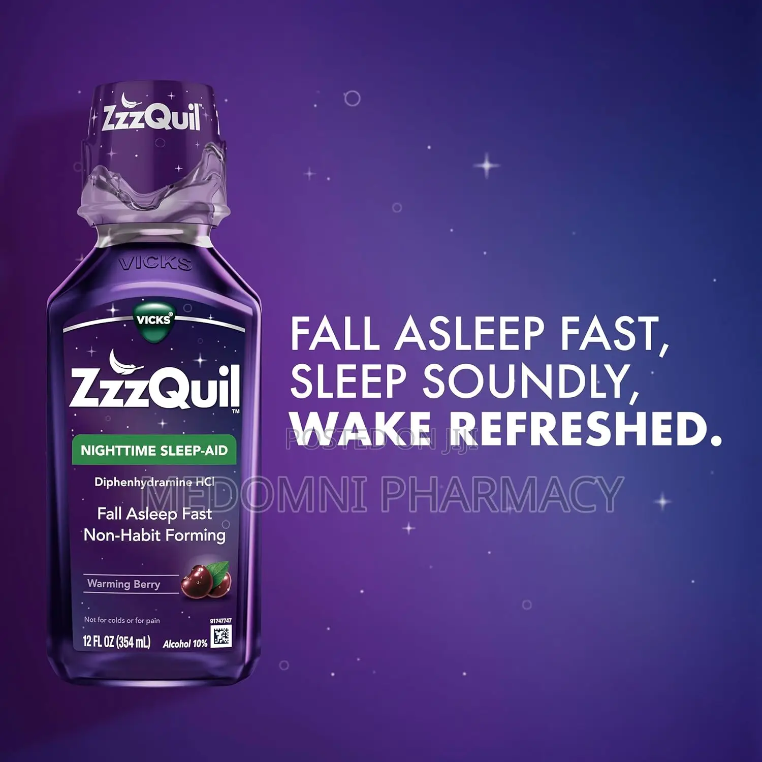 ZzzQuil Nighttime Relaxation Liquid 12oz