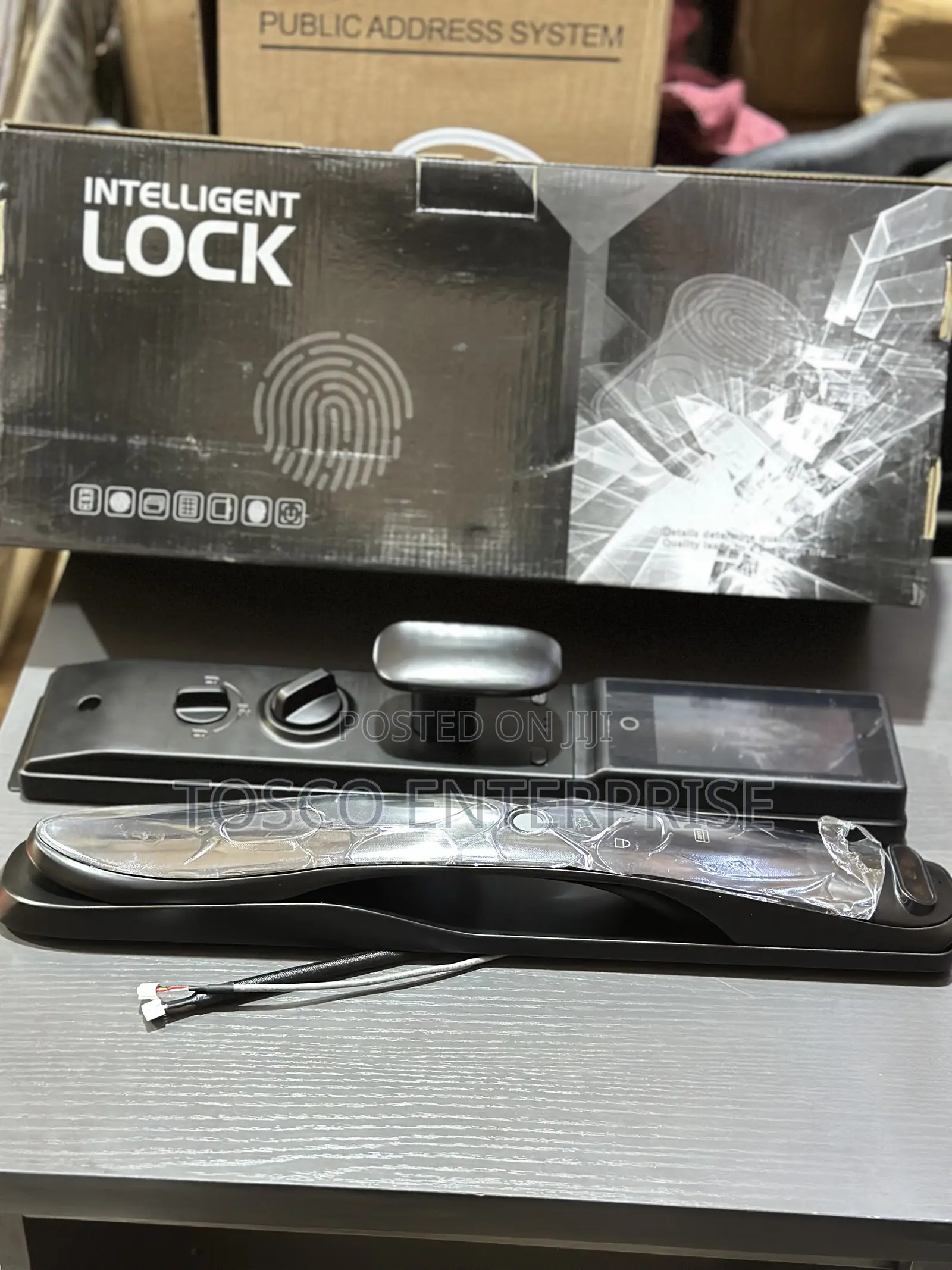 Digital Smart Door Lock, Fingerprint, Wi-Fi App, RFID