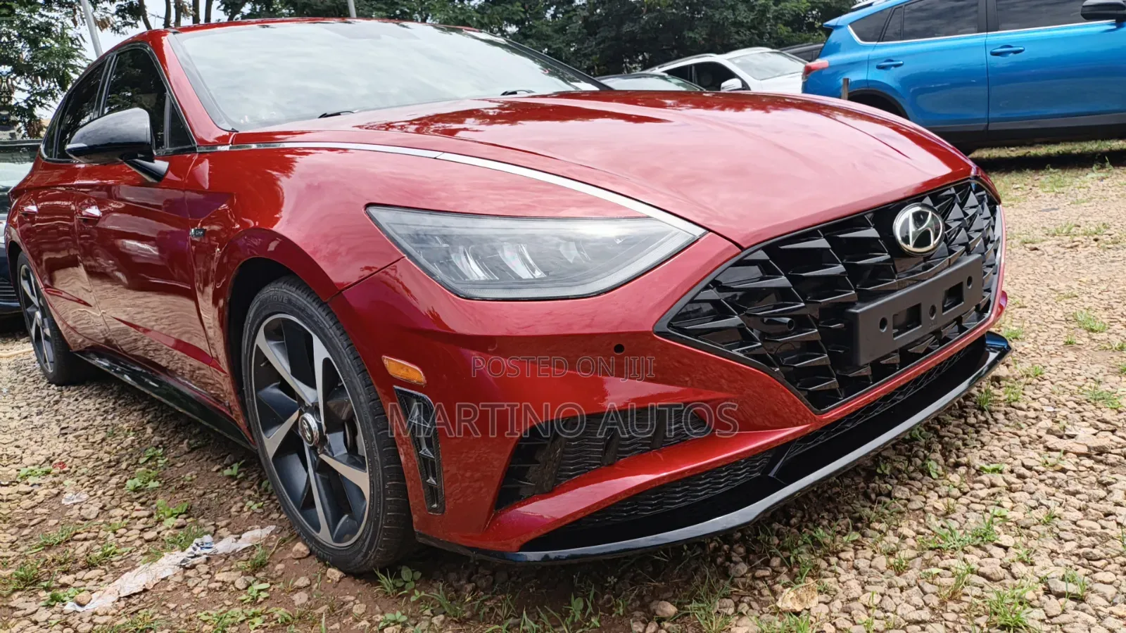 Hyundai Sonata 2021 Red