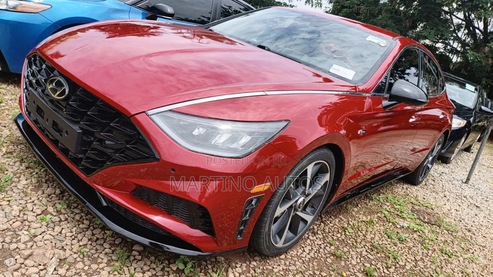Hyundai Sonata 2021 Red