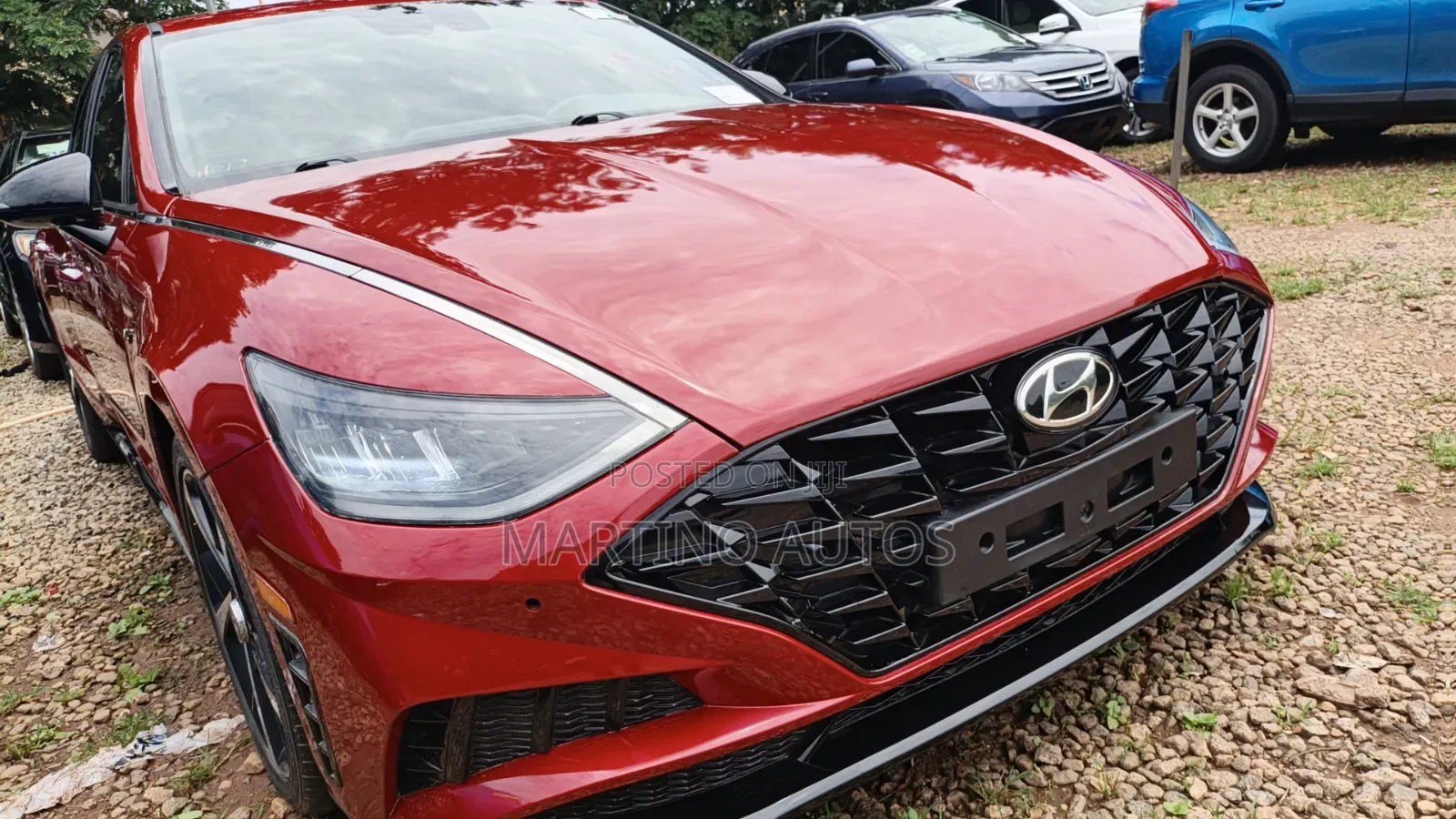 Hyundai Sonata 2021 Red