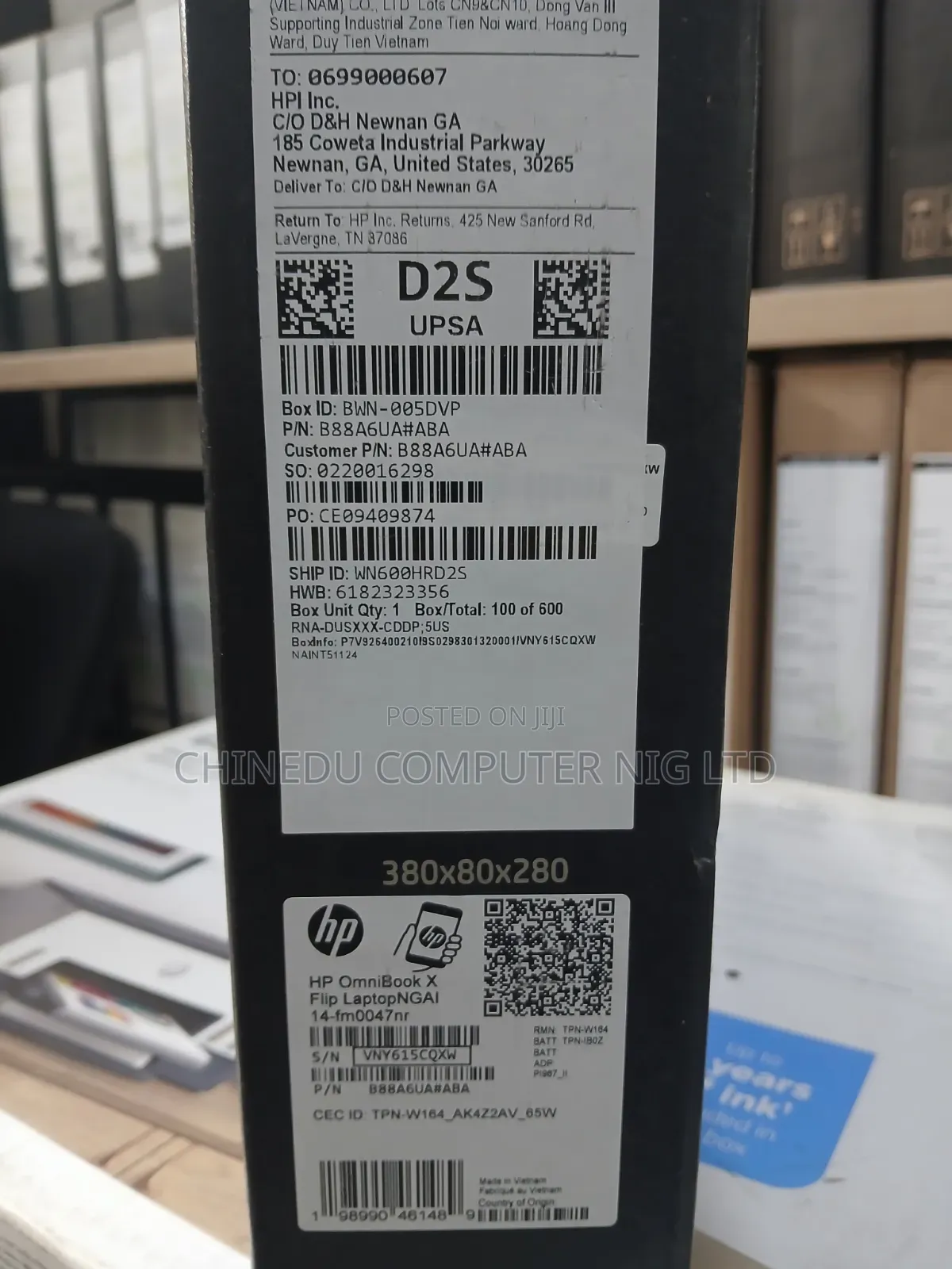 New Laptop HP OmniBook X Flip 14" 16GB Intel Core Ultra 7 SSD 512GB