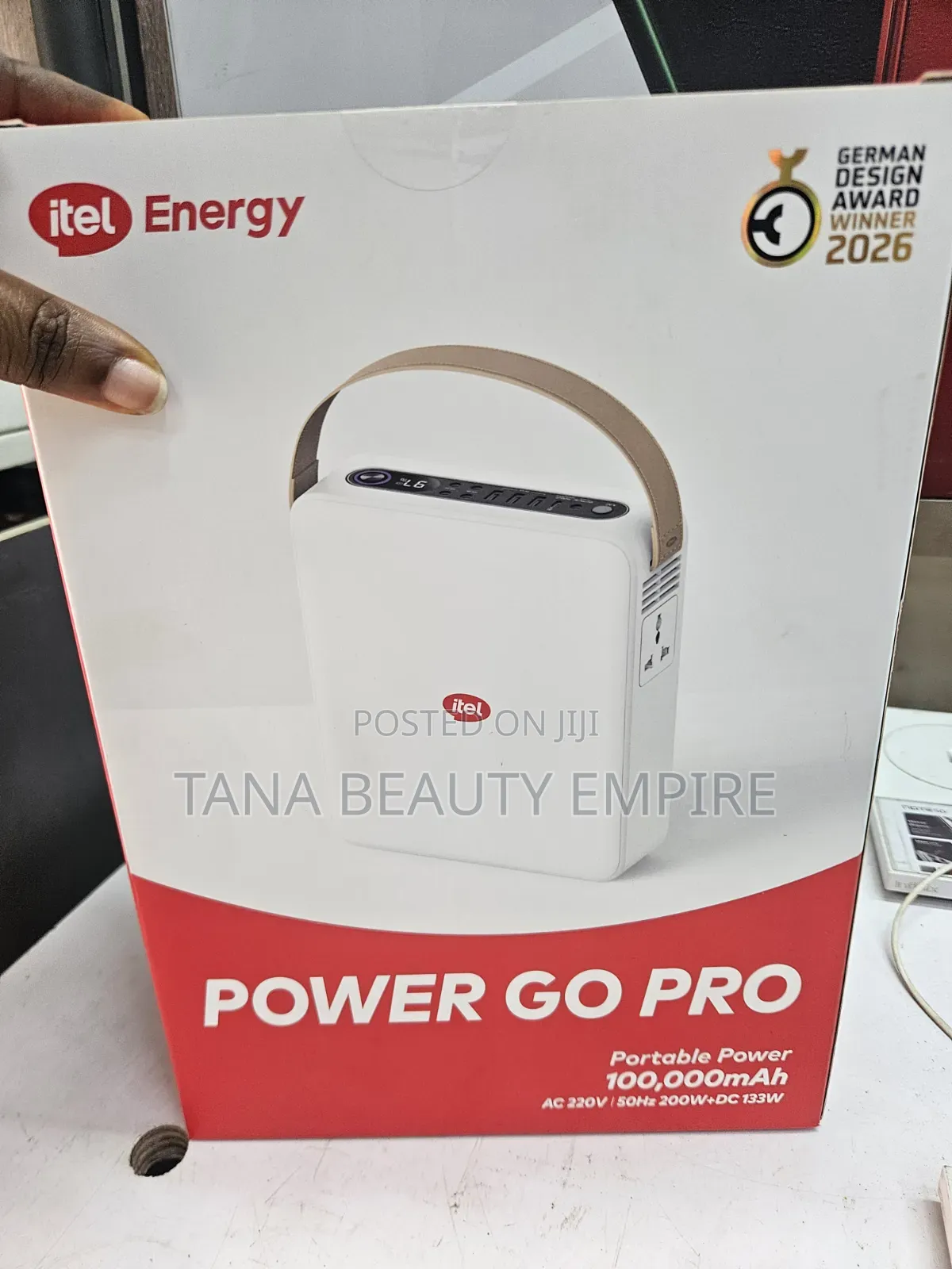 Itel Power Go Pro 100,000mah Powerbank 200W With AC Sockets Output