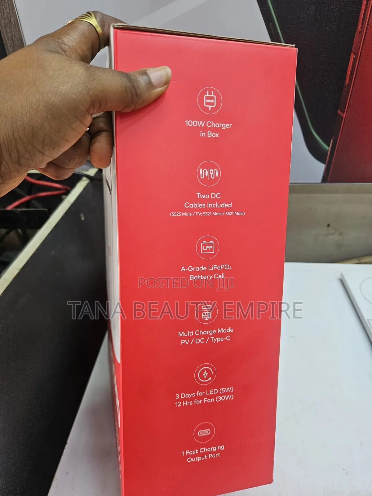 Itel Power Go Pro 100,000mah Powerbank 200W With AC Sockets Output