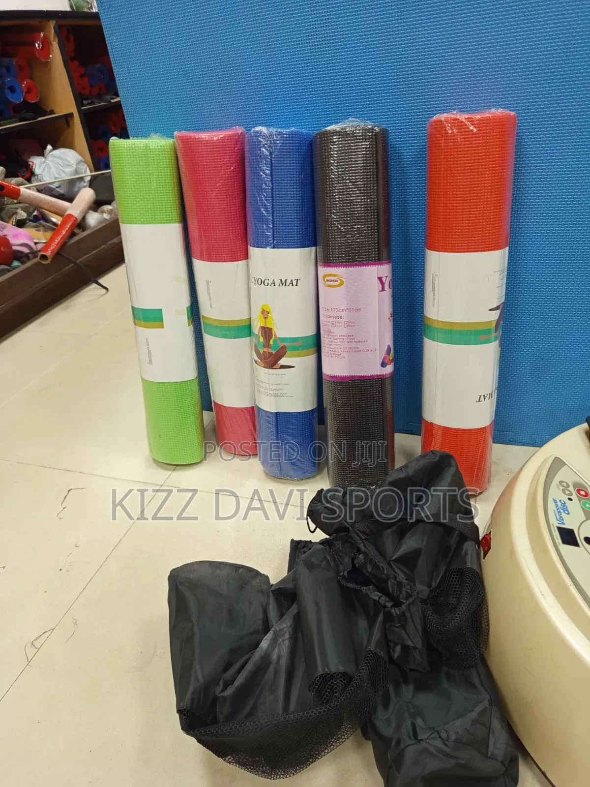 PVC Yoga Gym Mat 6mm