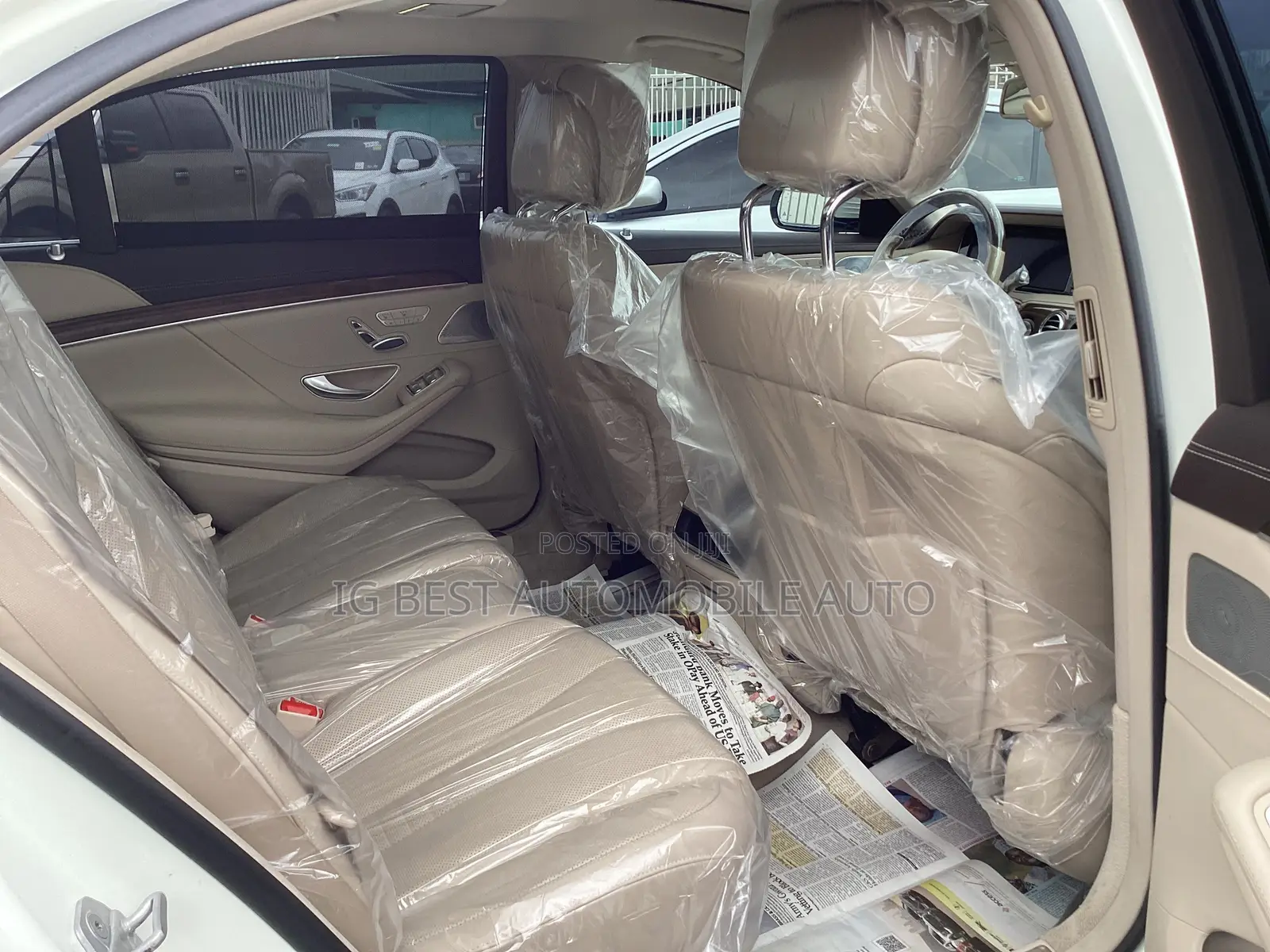 Mercedes-Benz S-Class Maybach S 500 4MATIC (X222) 2015 White