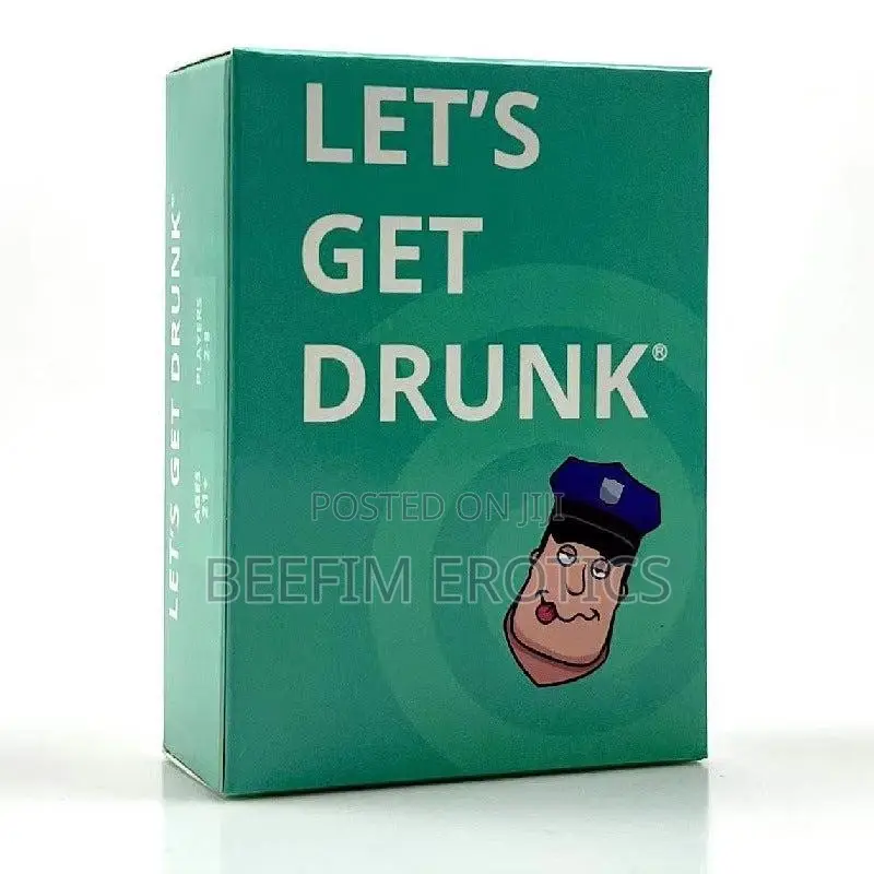 Drinking Card Game for Adult Fun Party Game Suitable for 2 to 8 Player
