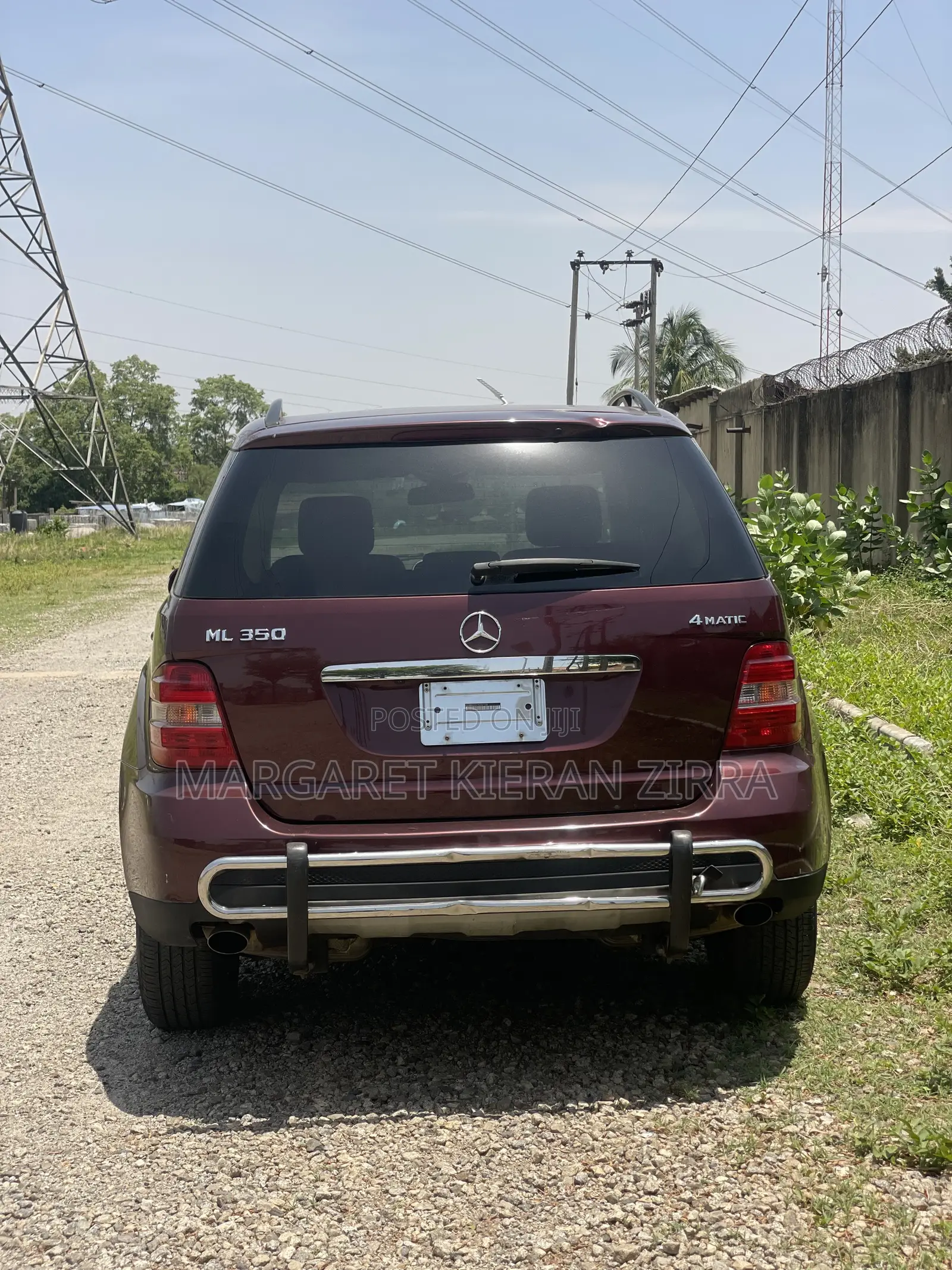 Mercedes-Benz M Class 2008 Maroon