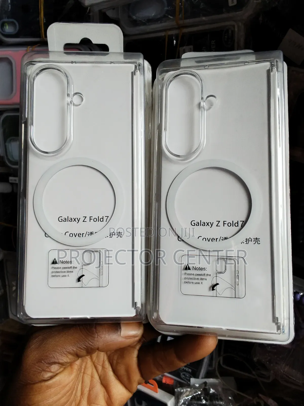 Samsung Galaxy Z Fold 7 Clear Cover Case