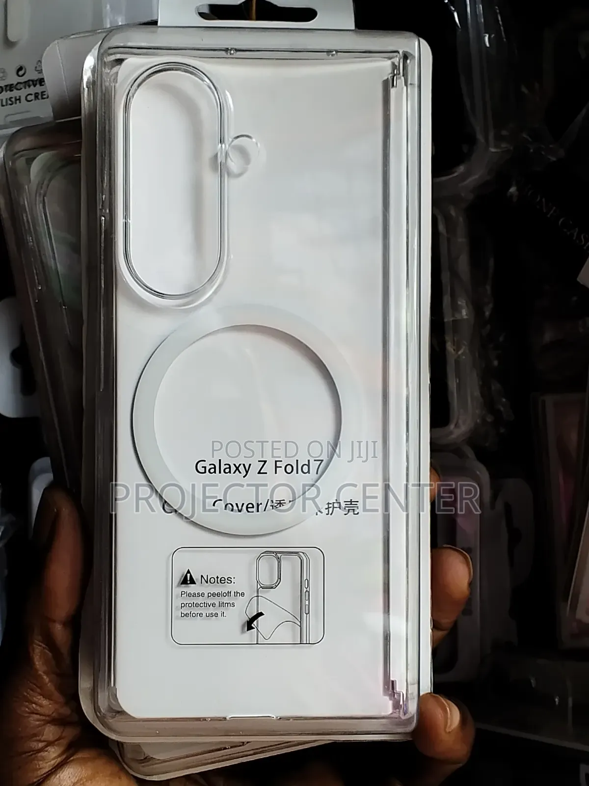 Samsung Galaxy Z Fold 7 Clear Cover Case