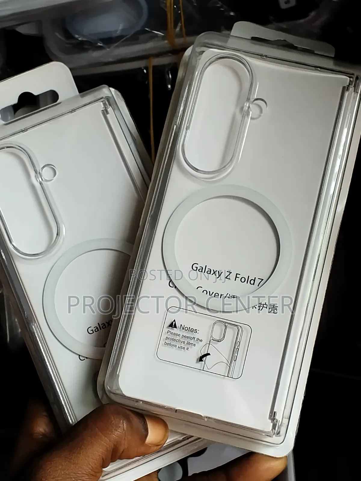 Samsung Galaxy Z Fold 7 Clear Cover Case