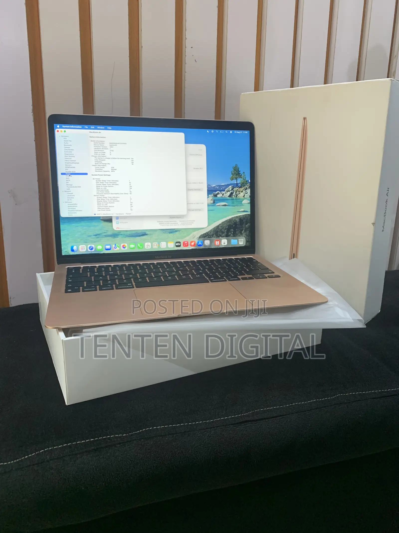 Laptop Apple MacBook Air 2020 8GB Apple M1 SSD 256GB