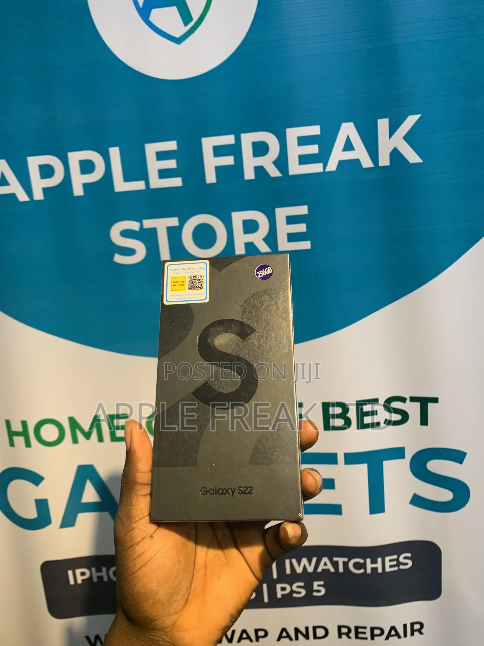 New Samsung Galaxy S22 5G 256 GB Black