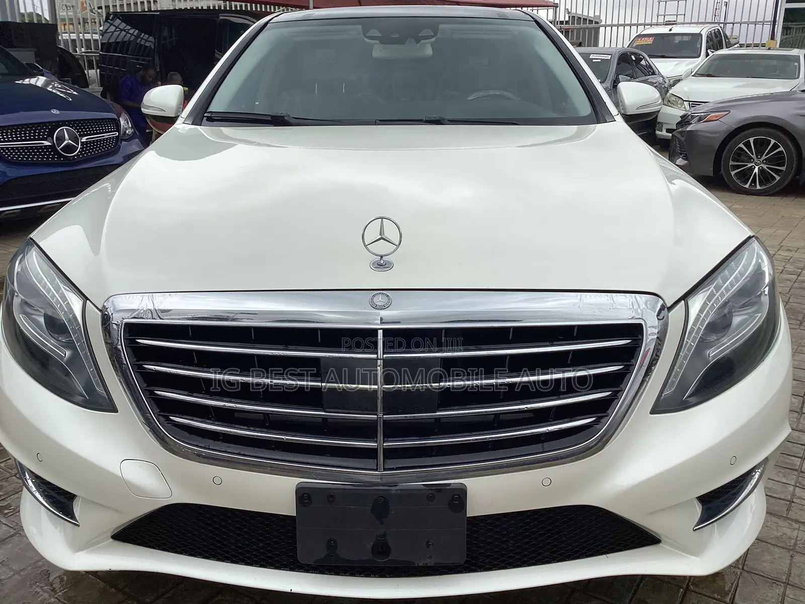 Mercedes-Benz S-Class Maybach S 500 4MATIC (X222) 2015 White