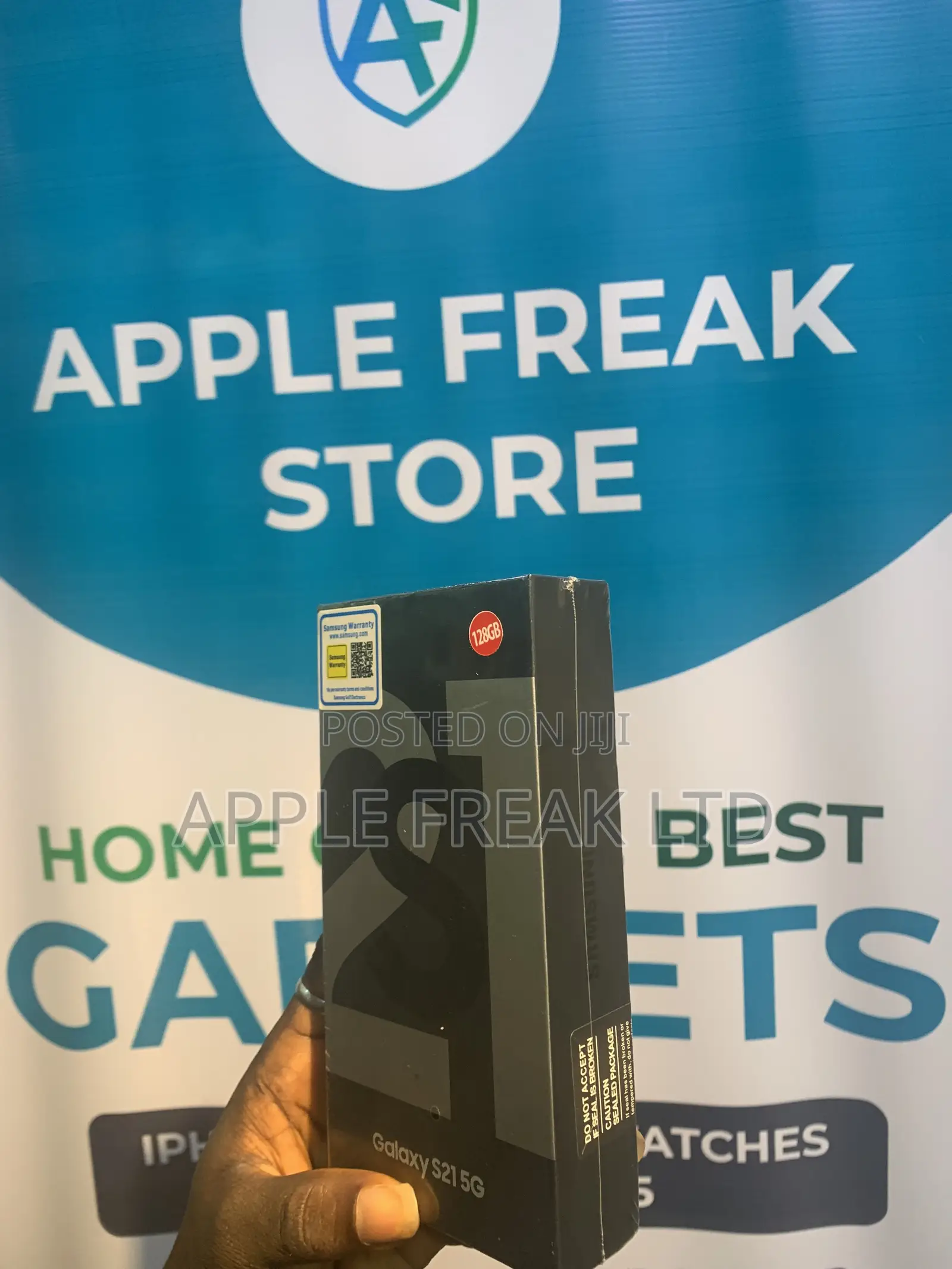 New Samsung Galaxy S21 5G 128 GB Black