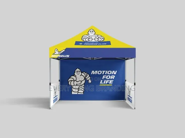 Campaign Brand Promotion 2x2m Printed Gazebo Tent Set