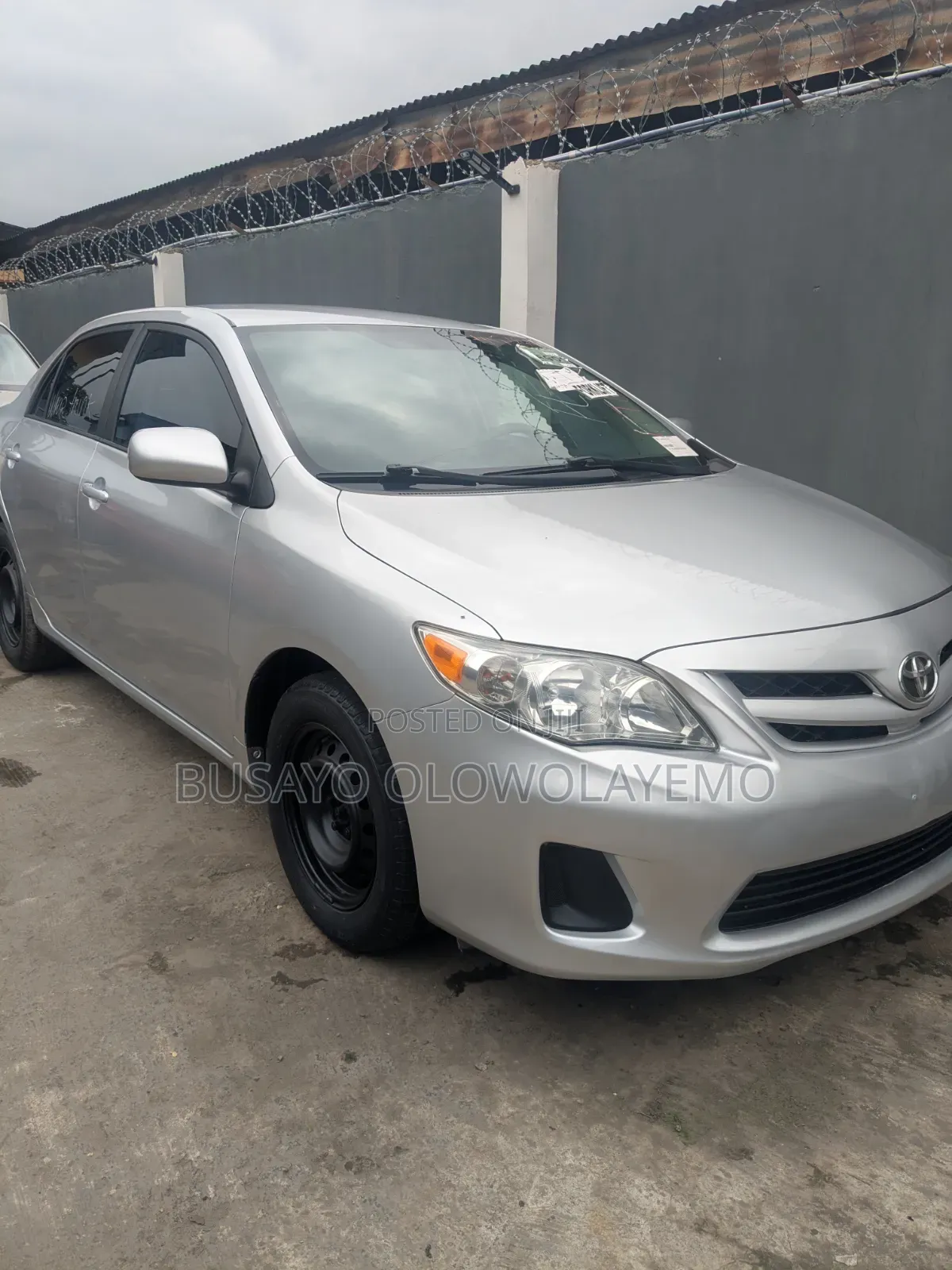 Toyota Corolla 2011 Silver