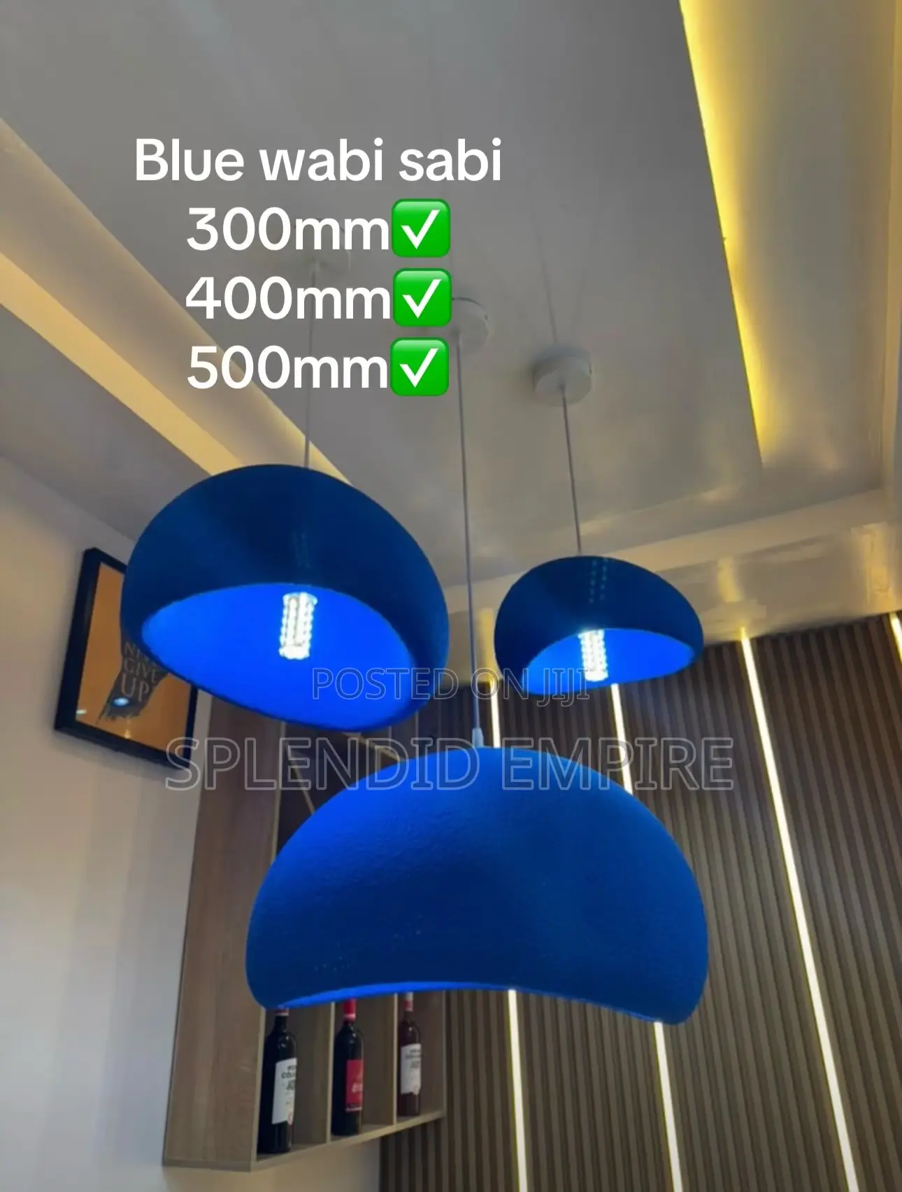 Set of Wabi Sabi Pendant Light