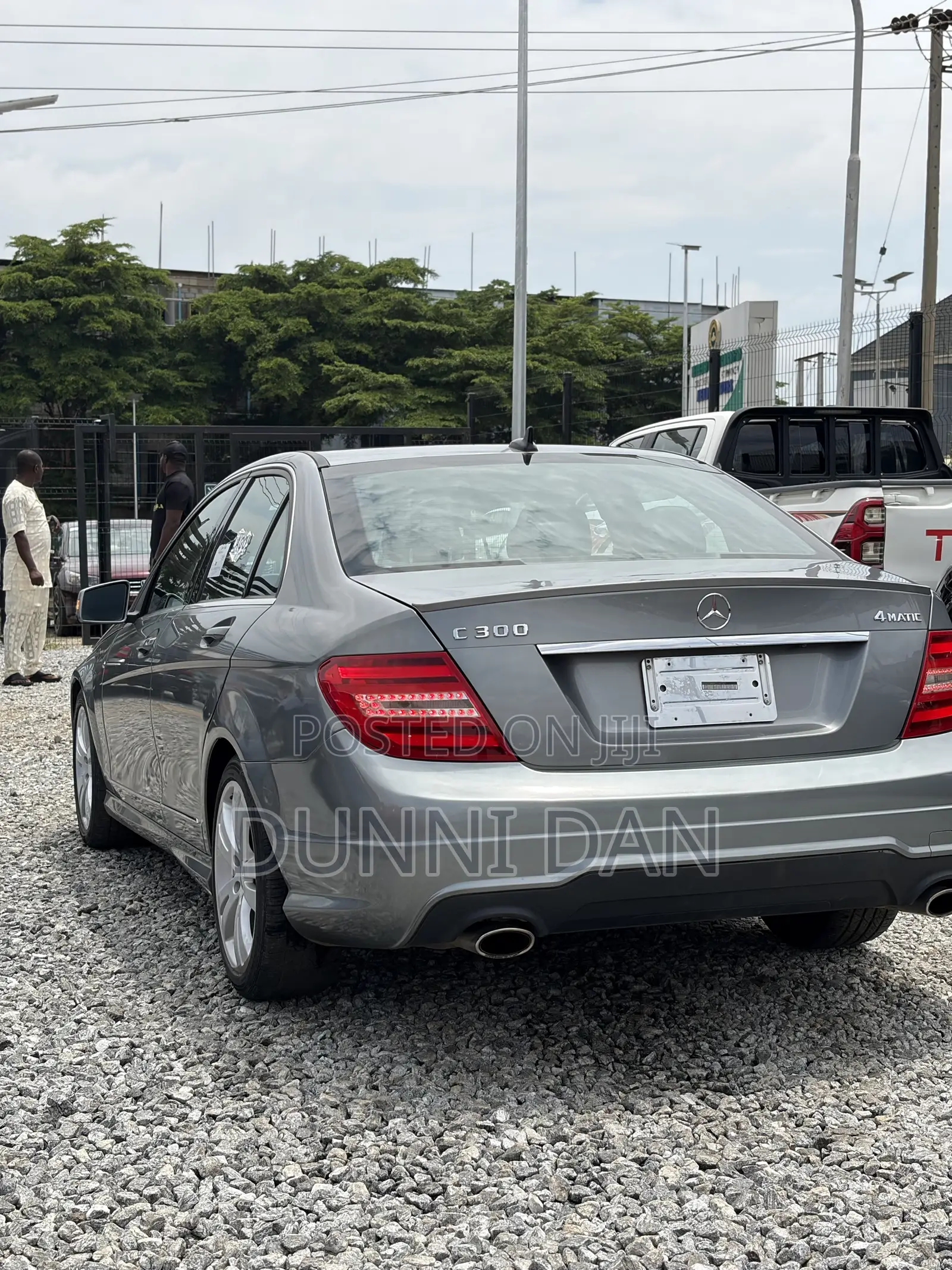 Mercedes-Benz C300 Luxury 4Matic Sedan AWD (3.0L 6cyl 7A) 2012 Gray
