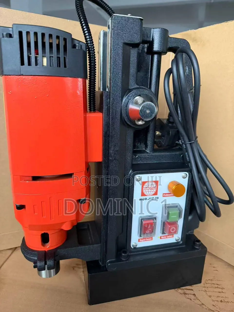 Eurotex J1z-28 Magnetic Base Drill,
