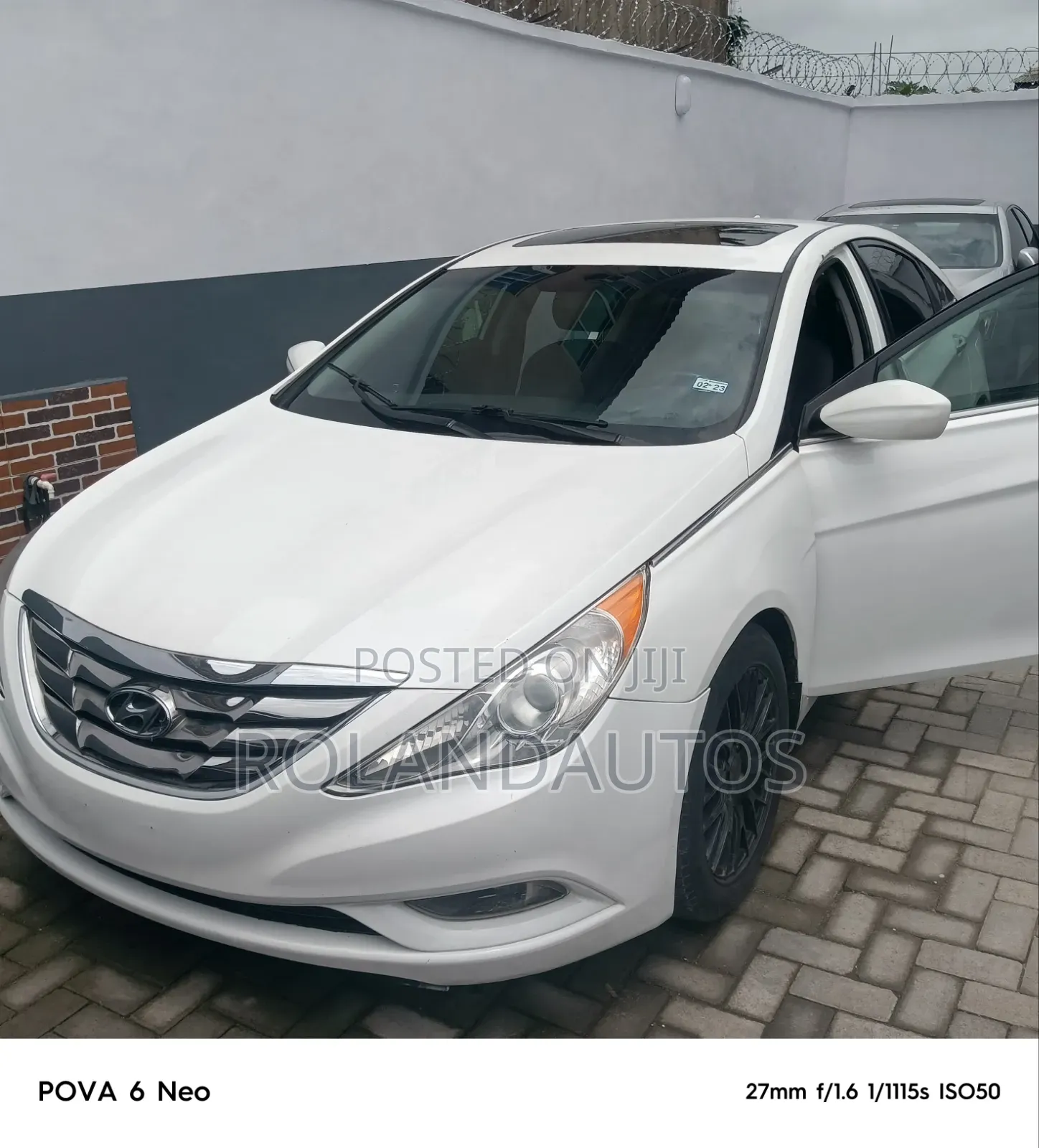 Hyundai Sonata 2014 White