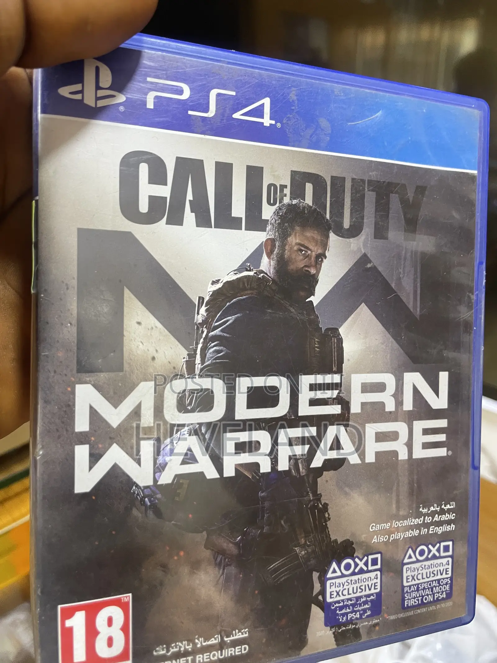 Neatly Used Call of Duty Modern Warfare