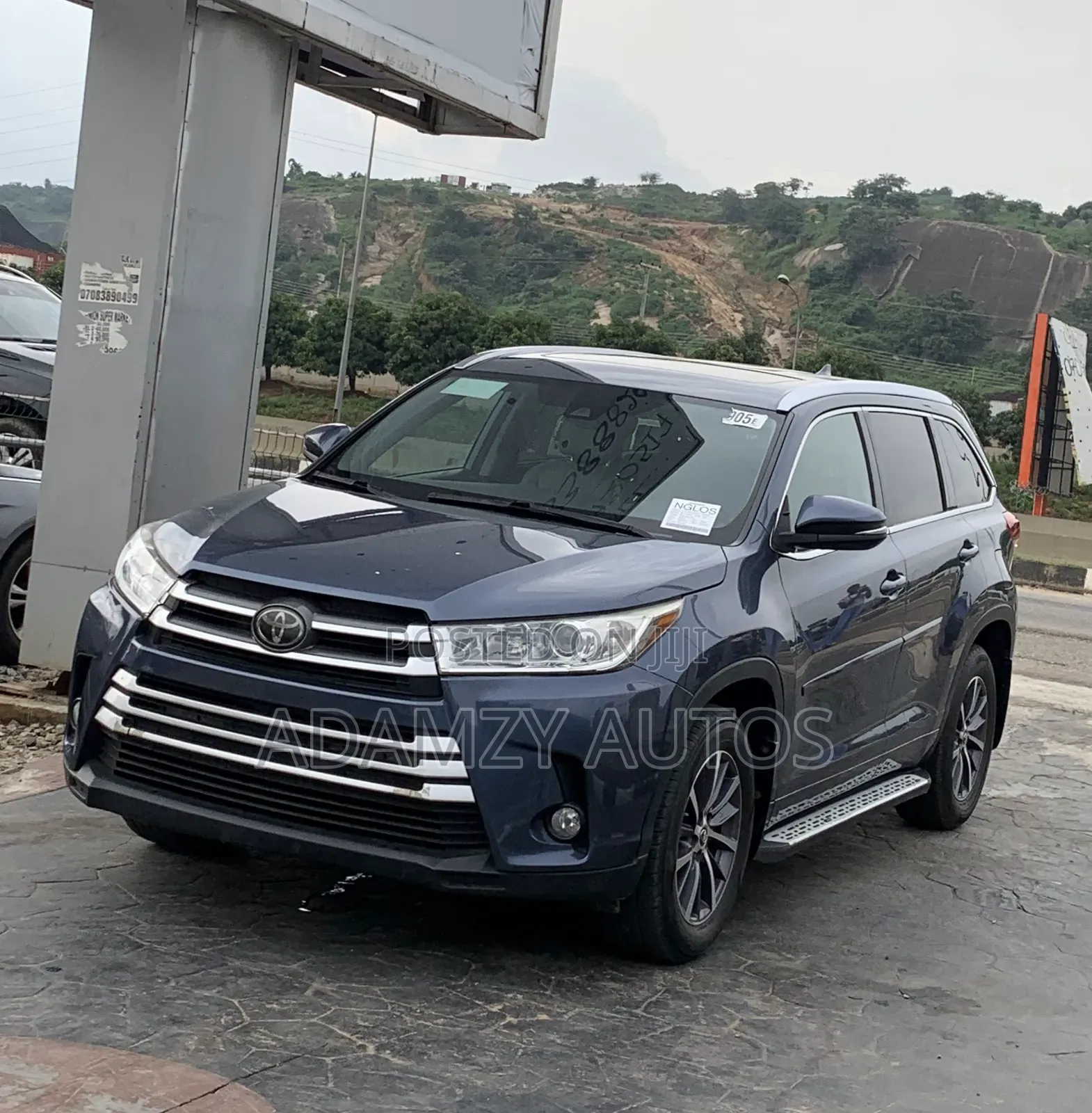 Toyota Highlander 2017 Blue