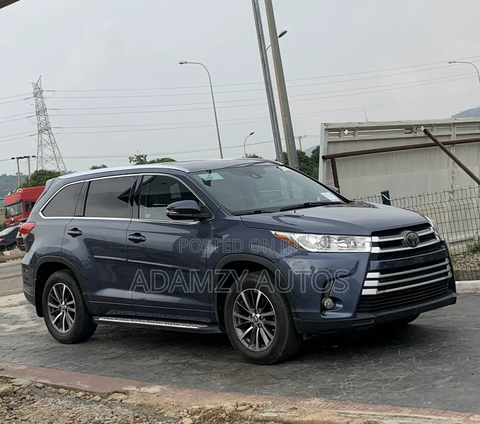 Toyota Highlander 2017 Blue