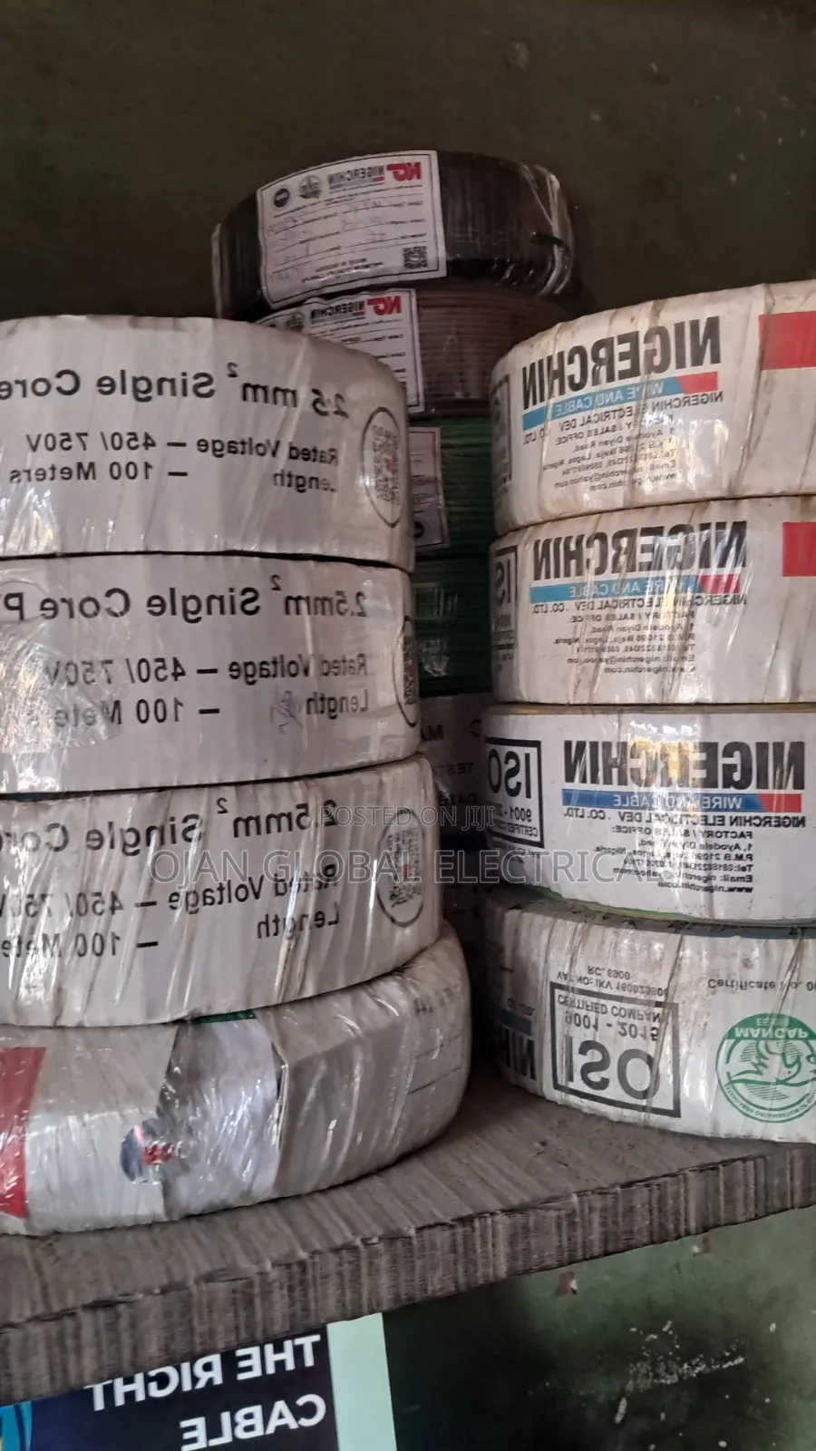 2.5mm Single Wire Nigerchin