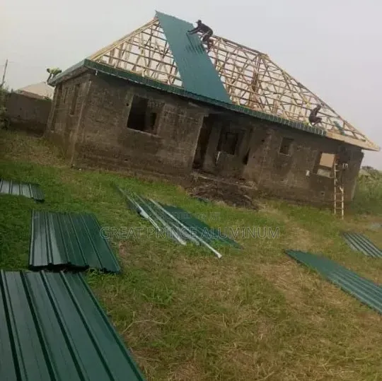 Aluminum Roofing Sheet Green and Lead Carlos