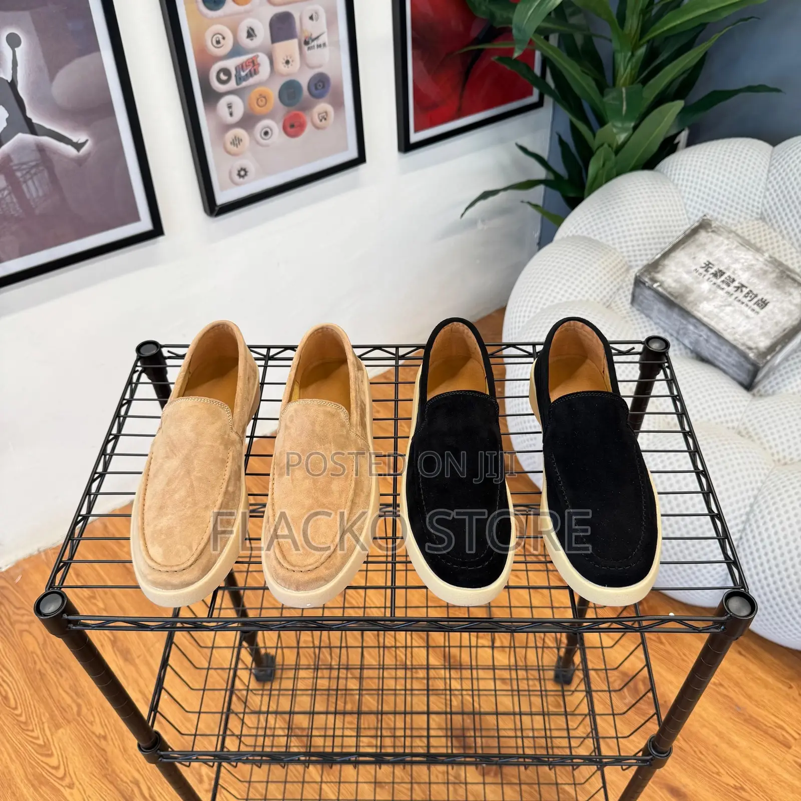 Original Valmont Suede Loafers Shoes