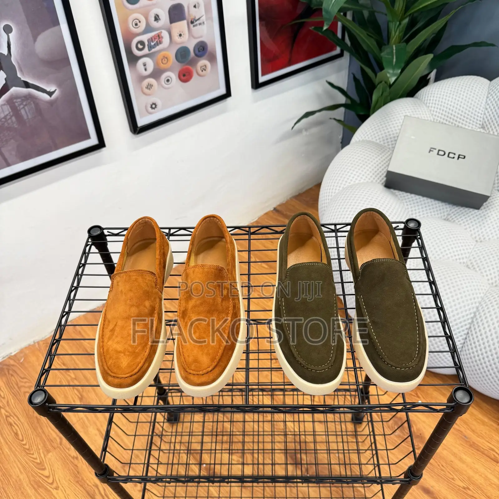 Original Valmont Suede Loafers Shoes