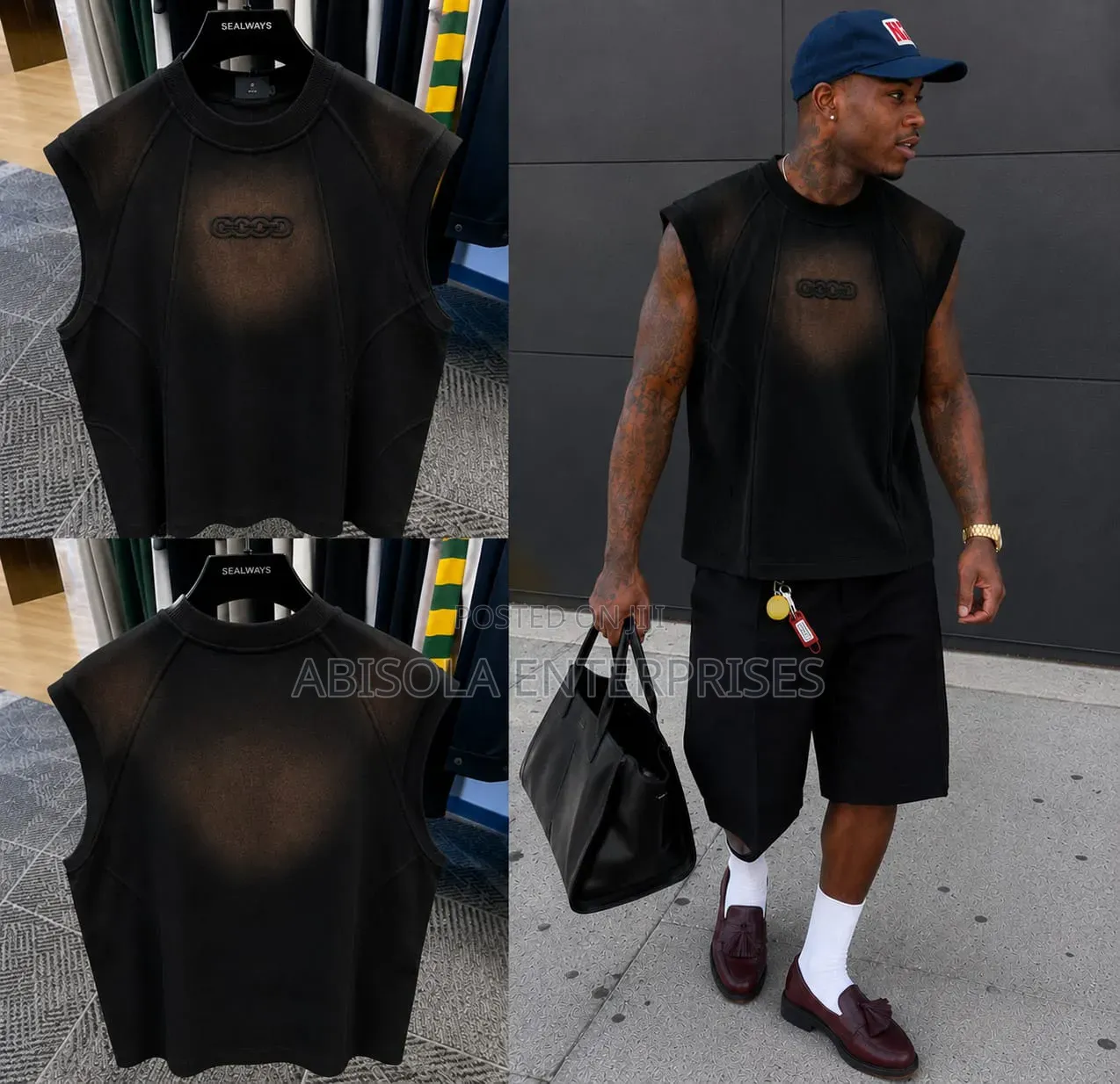 Armless Round Neck