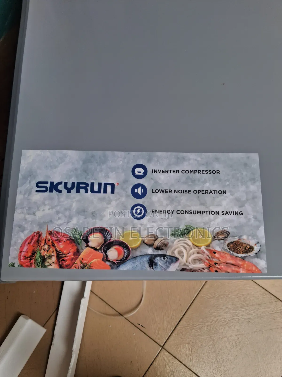 Skyrun Inverter Deep Freezer 145 Litre