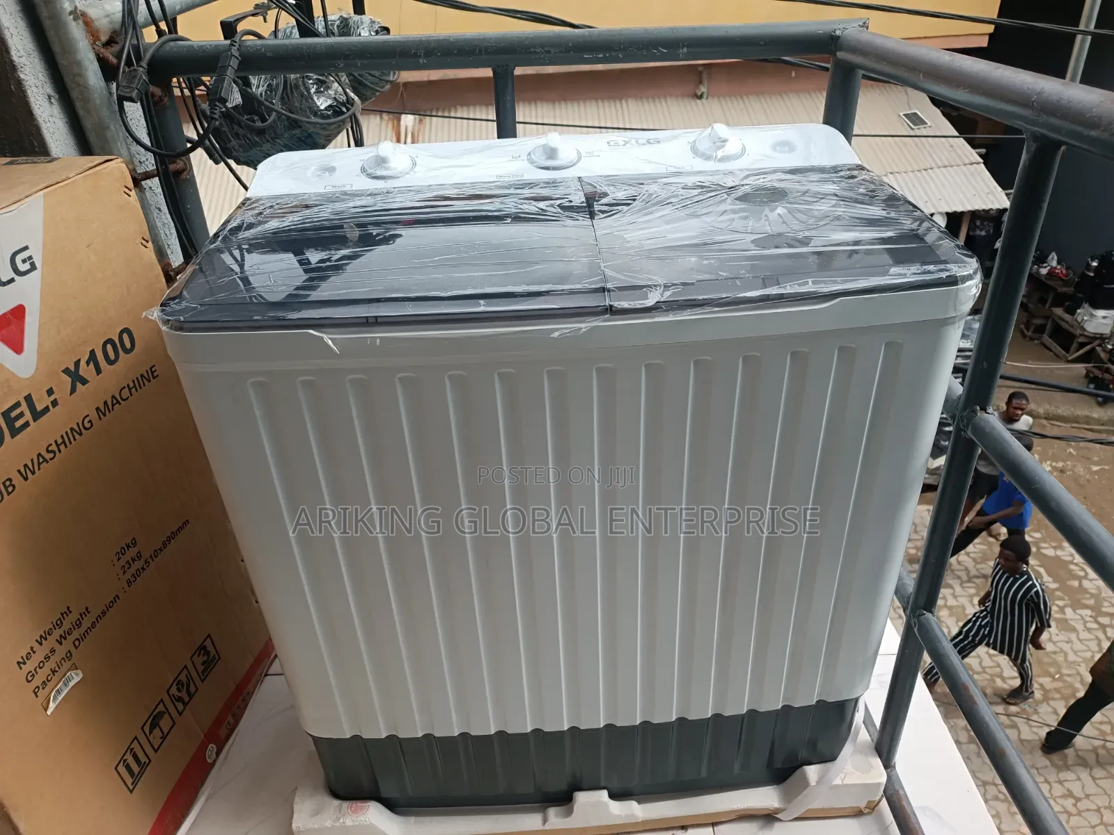  EXLG X100 Semi-Automatic Twin Tub Washer