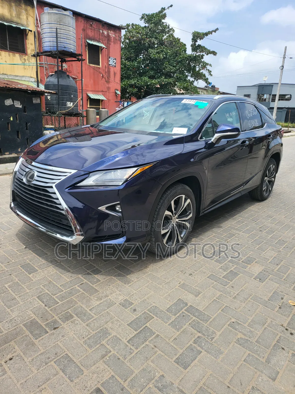 Lexus RX 2017 Blue