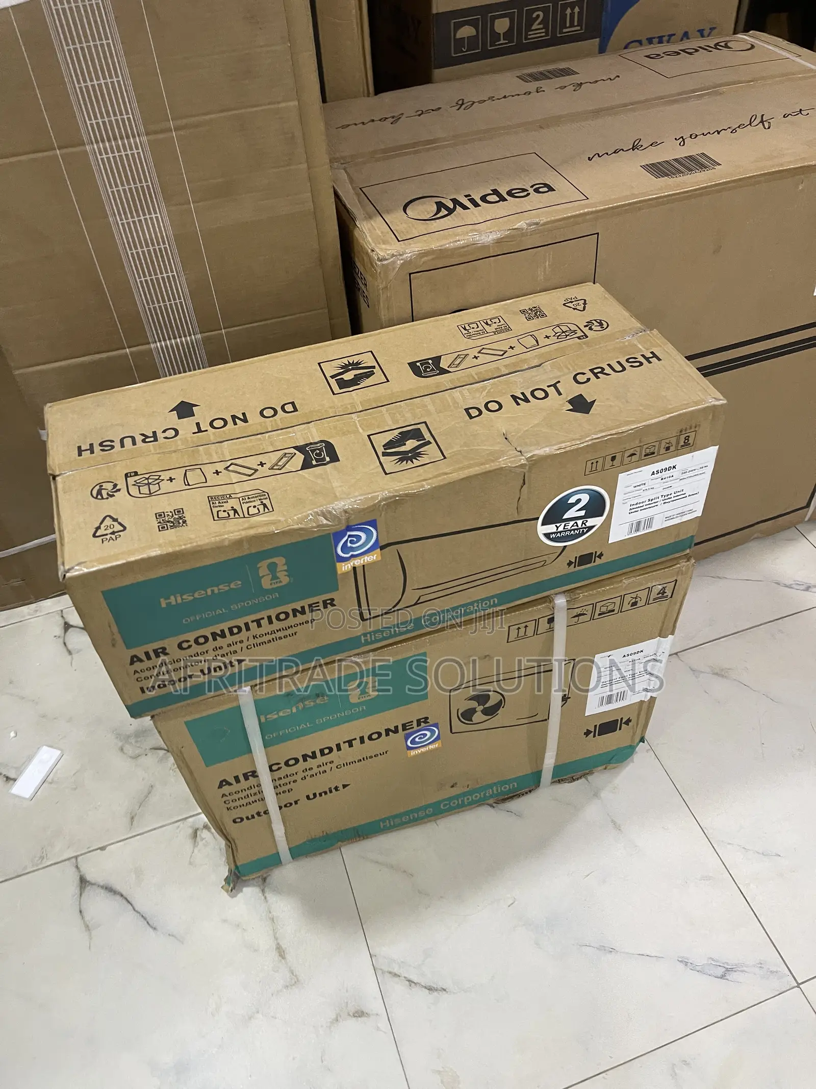 Hisense 1HP Split AC – Smart Inverter Cooling Technology