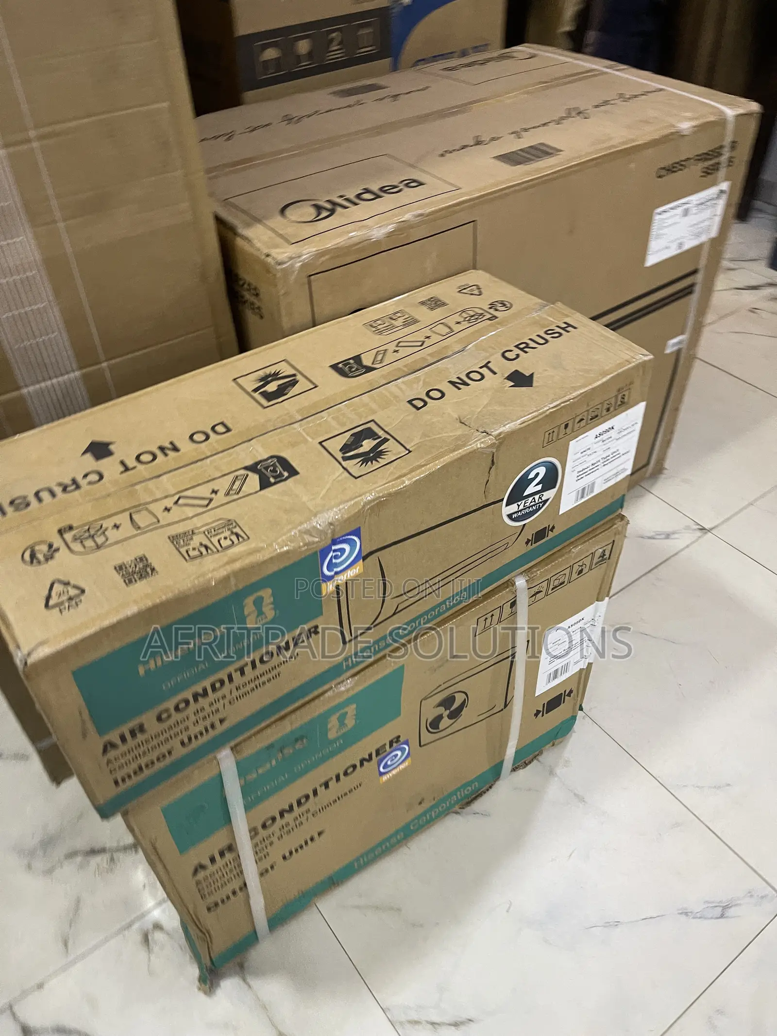 Hisense 1HP Split AC – Smart Inverter Cooling Technology
