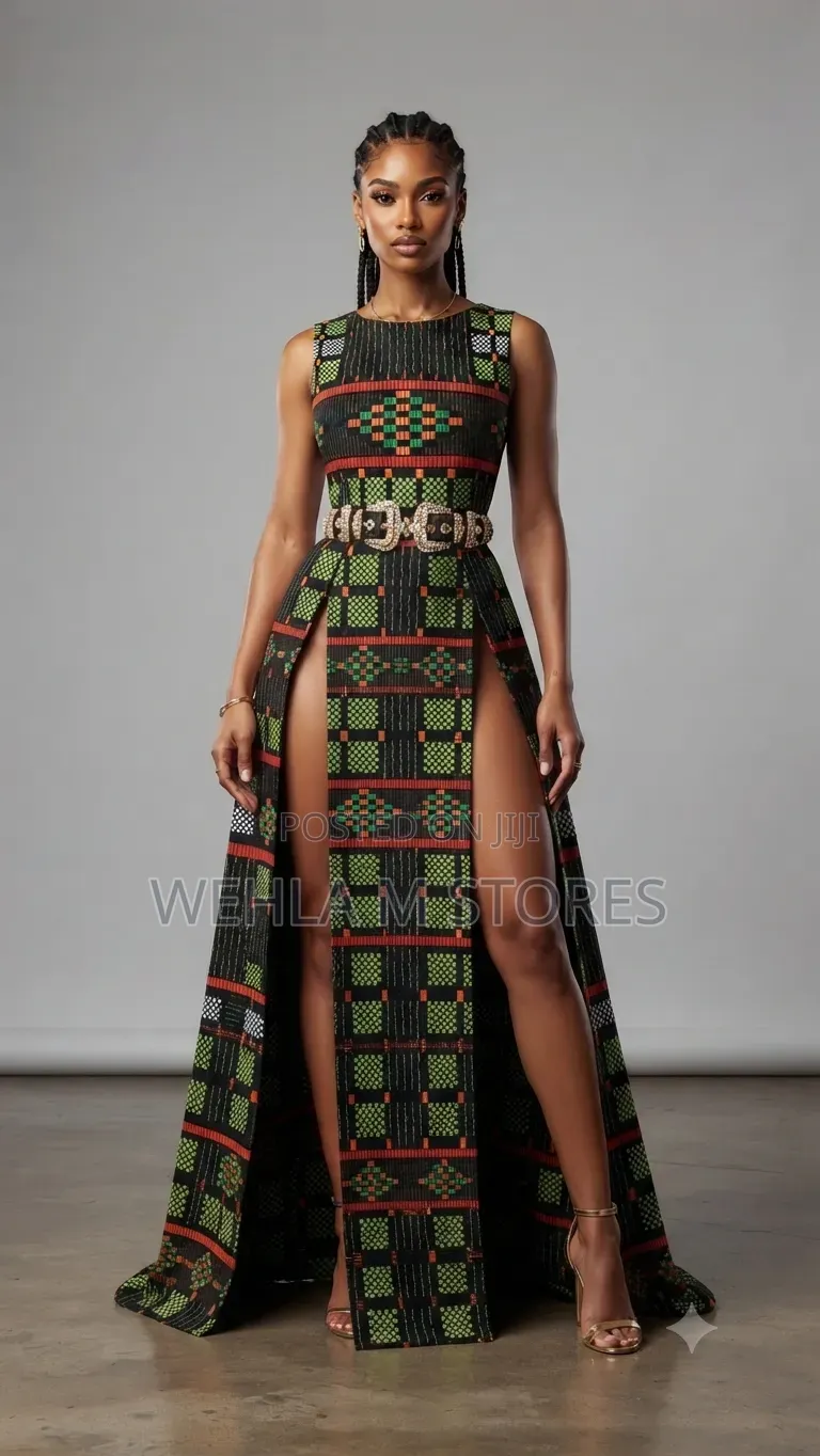 Authentic Handwoven Akwete Fabric in Abuja (4.5 Yards)