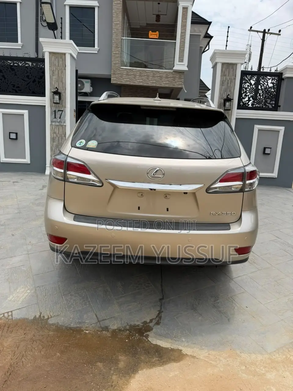 Lexus RX 350 AWD 2014 Gold