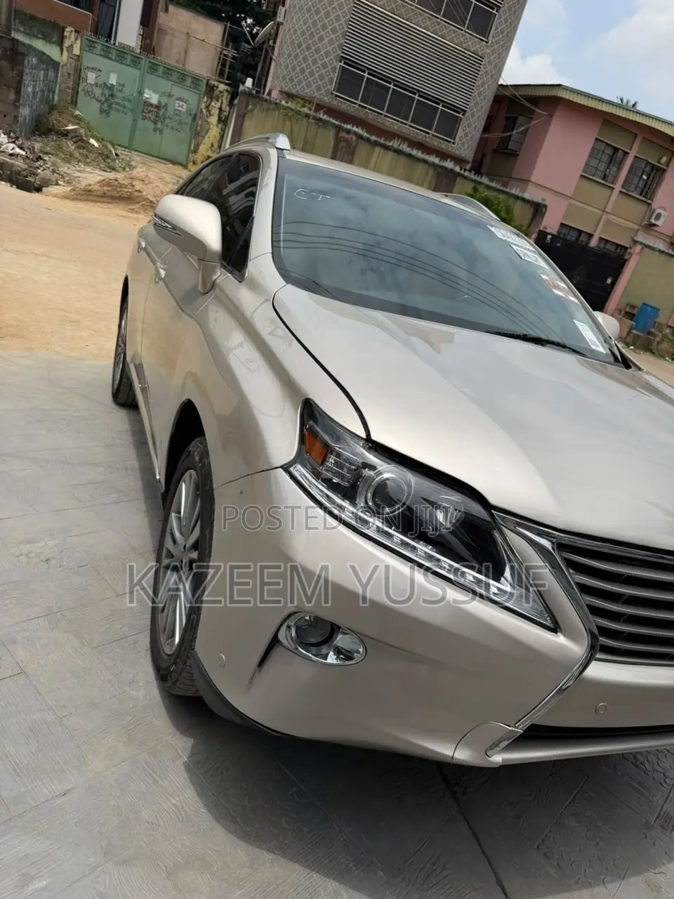 Lexus RX 350 AWD 2014 Gold