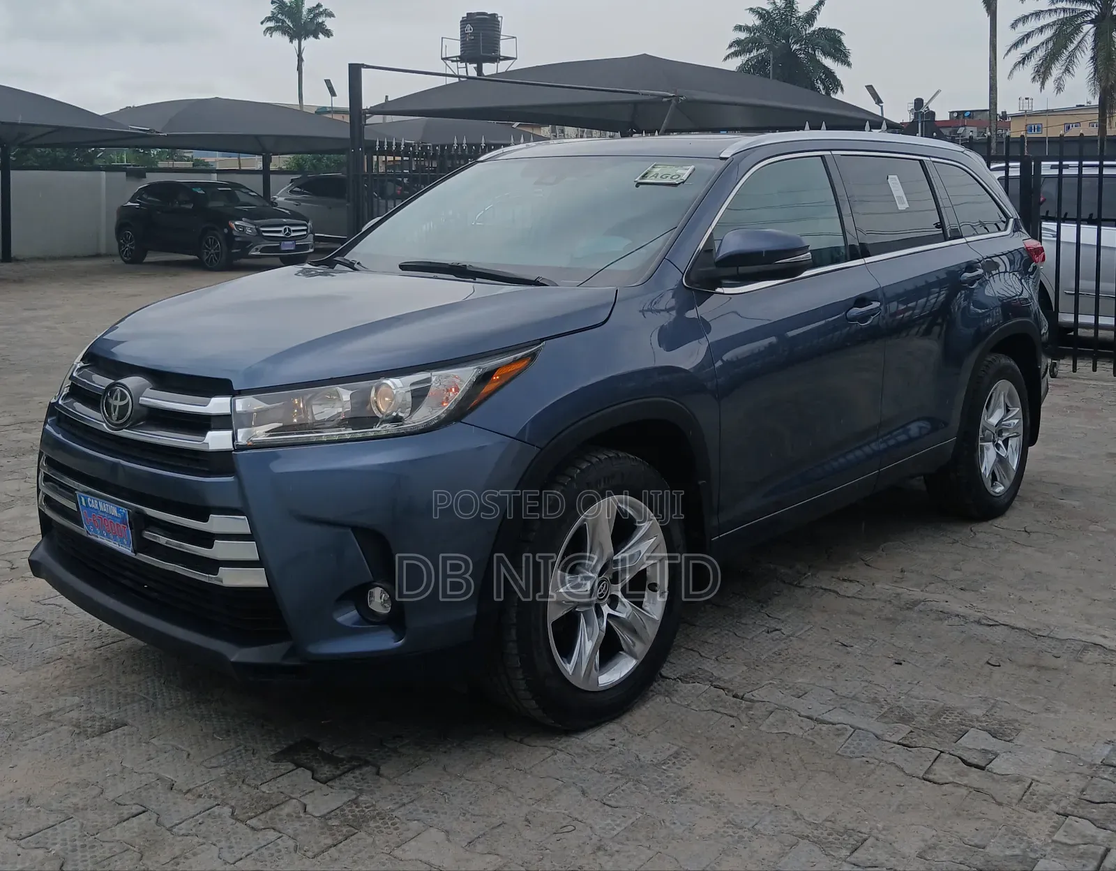 Toyota Highlander Limited 2019 Blue