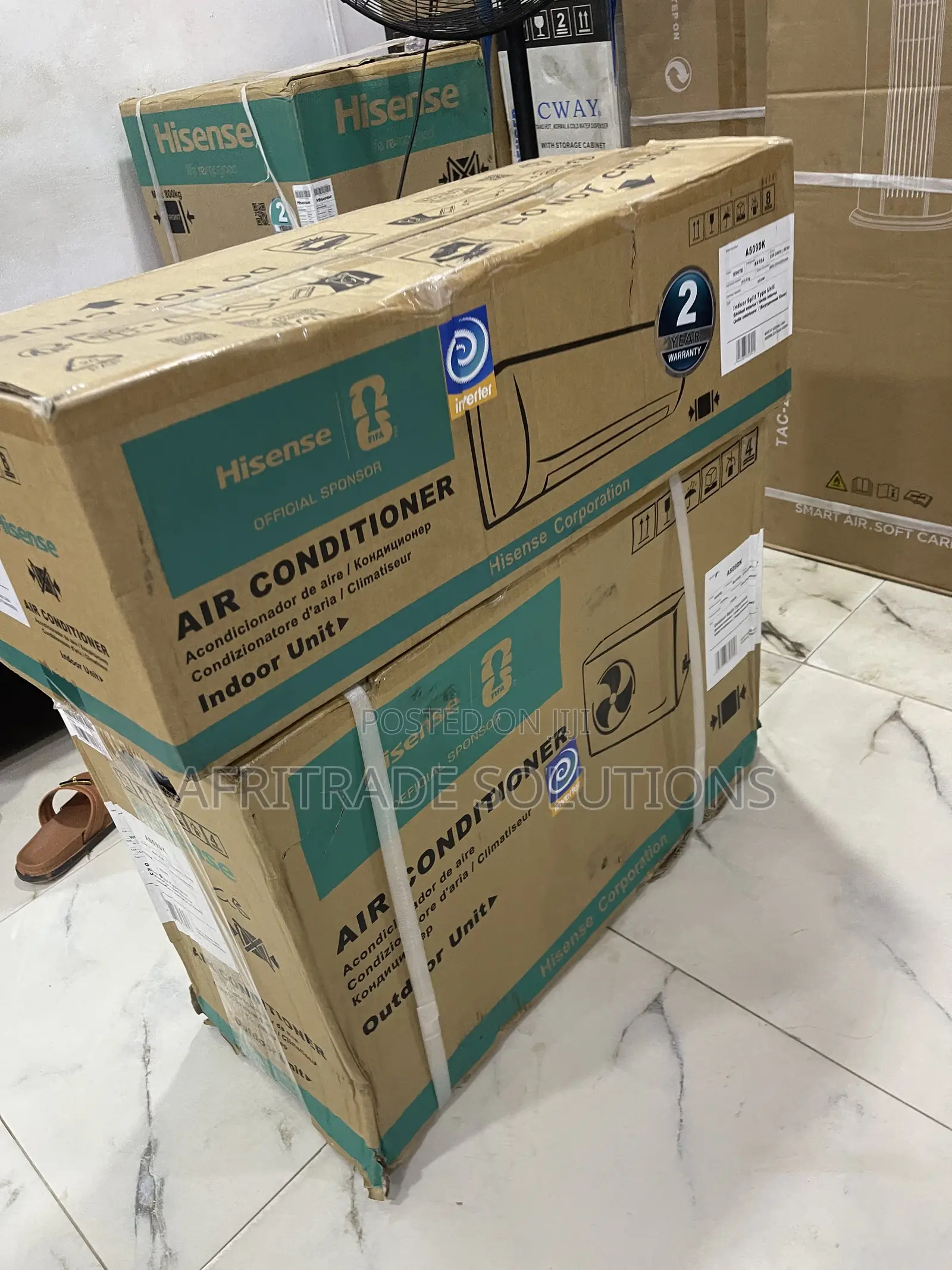 Hisense 1HP Inverter AC – Enjoy Powerful Cooling Every Day